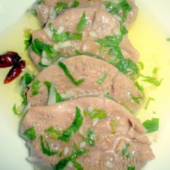 Lengua a la vinagreta