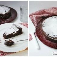 Pastel de mousse de chocolate