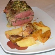 Entrecote relleno
