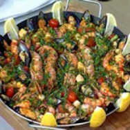 Paella de mariscos
