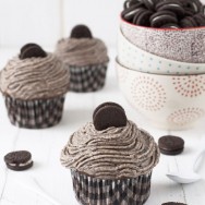 Cupcakes de galletas Oreo