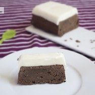 Delicia de chocolate y leche condensada.