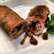 Lomo de cerdo relleno
