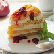 Tiramisú de mango