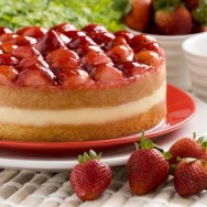 Pastel de fresa