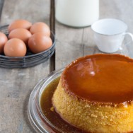 Flan de huevo en Olla