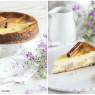 Pastel de pera y queso ricotta